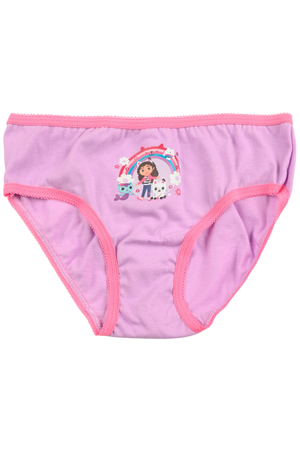 Mutandine Set 3 Pezzi Gabby Dollhouse Slip in Cotone in Scatola 3/6 Anni- Ez30008
