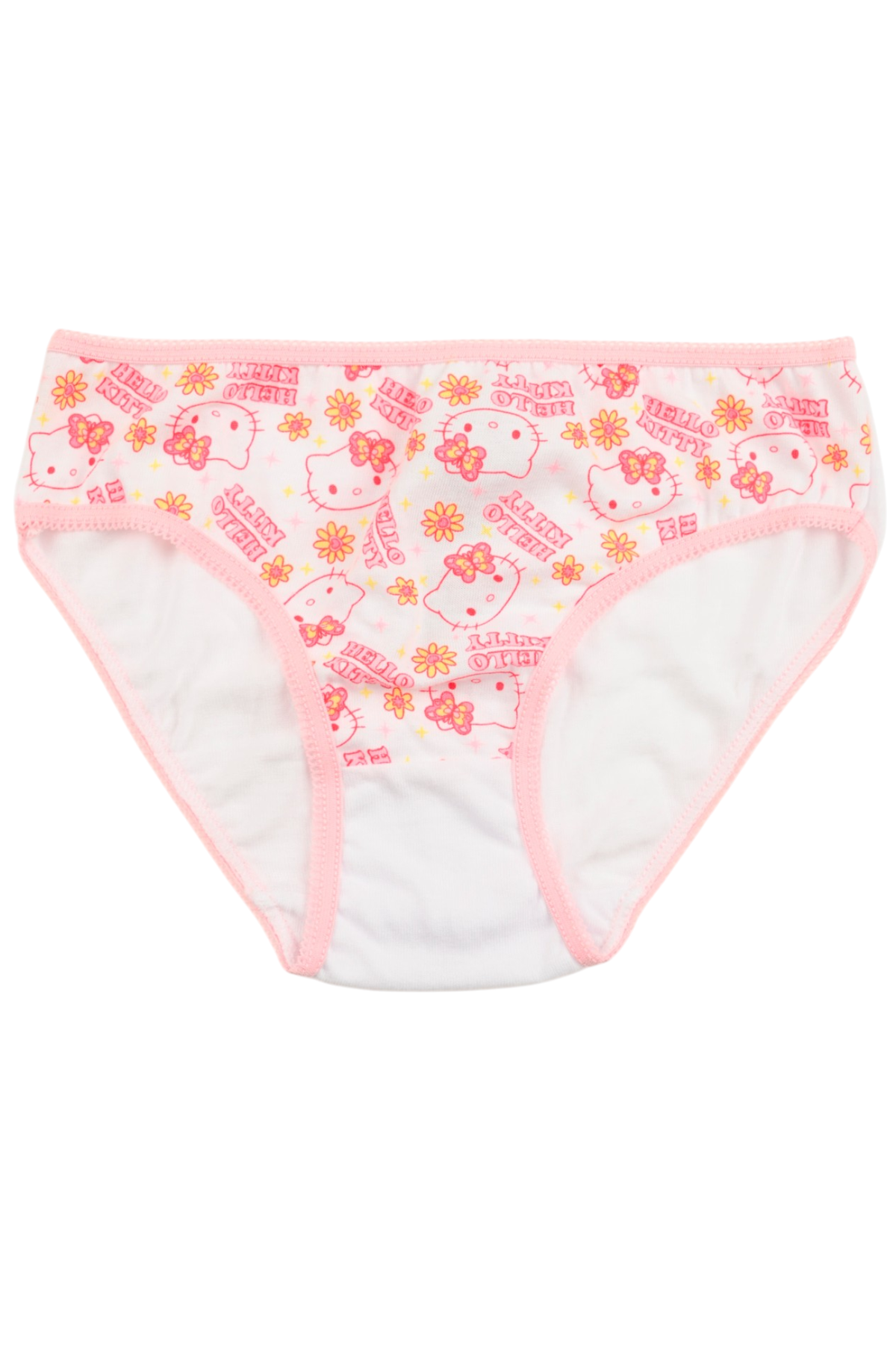 Mutandine Set 3 Pezzi Hello Kitty Sanrio Slip in Cotone in Scatola 3/8 Anni- Ez30044