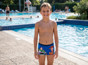 Costume da Bagno Toy Story DISNEY Pixar Modello Parigamba Boxer Mare Piscina Bambino - Ez18221blu