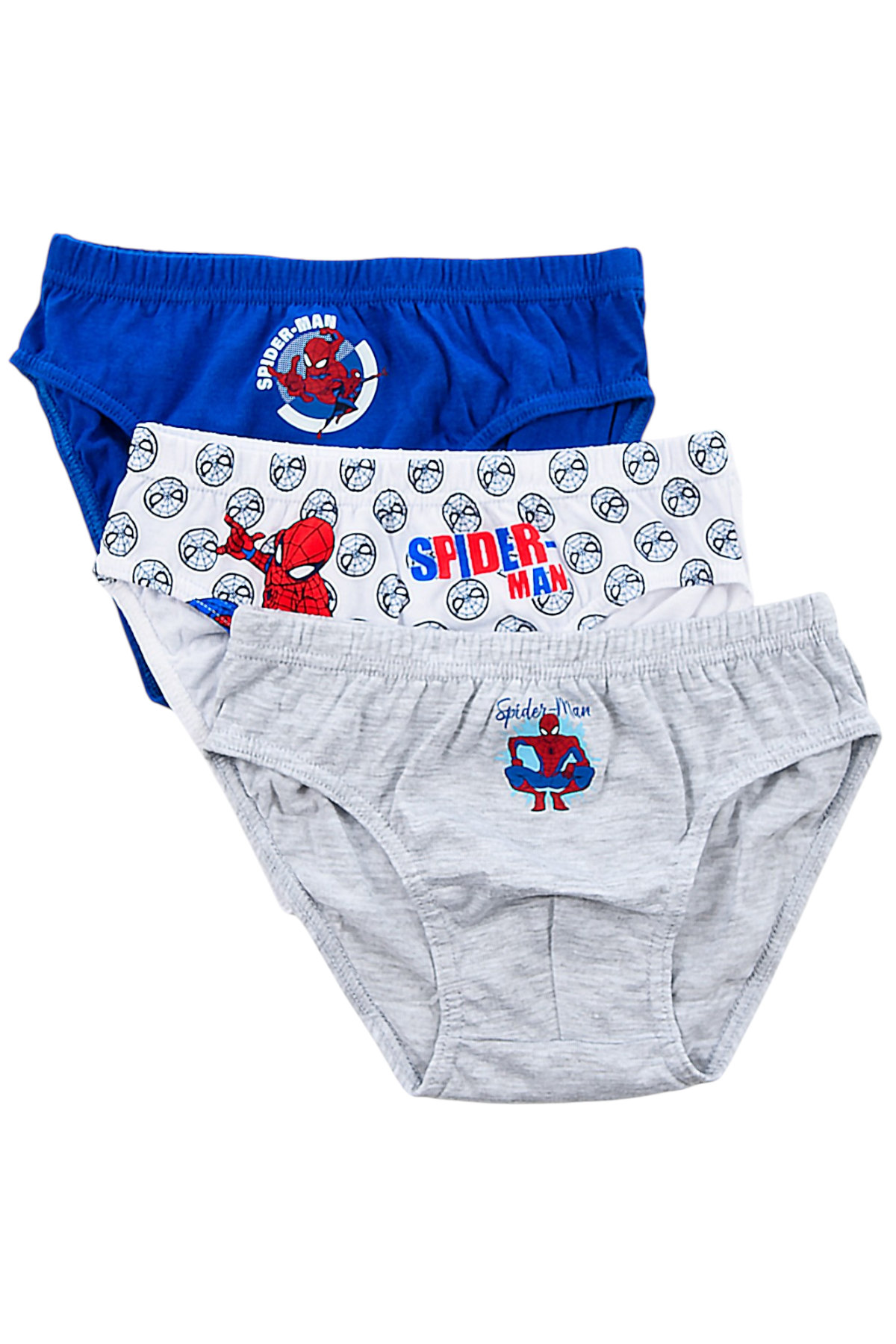 Mutandine Set 3 Pezzi Spiderman MARVEL Slip in Cotone in Scatola 3/8 Anni- Ez30036