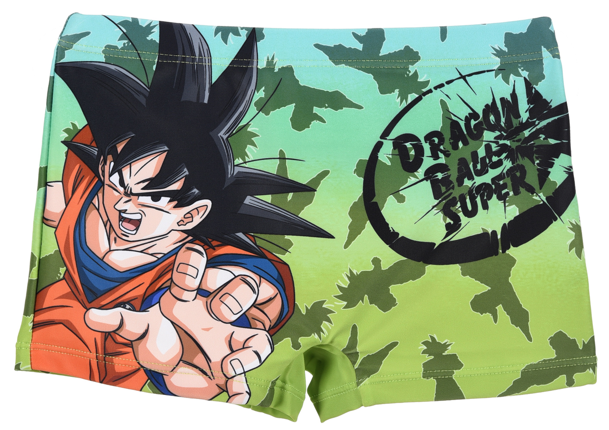 Costume da Bagno Dragon Ball Super Modello Parigamba Boxer Mare Piscina Bambino - Ez18179verde