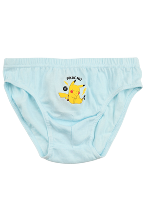 Mutandine Set 3 Pezzi Pikachu Pokemon Slip in Cotone in Scatola 3/6 Anni- Ez30004