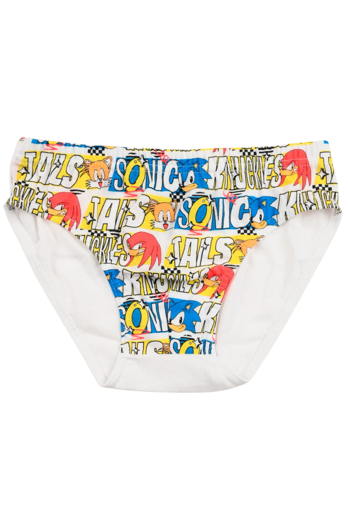 Mutandine Set 3 Pezzi Sonic Slip in Cotone in Scatola 3/8 Anni- Ez30032