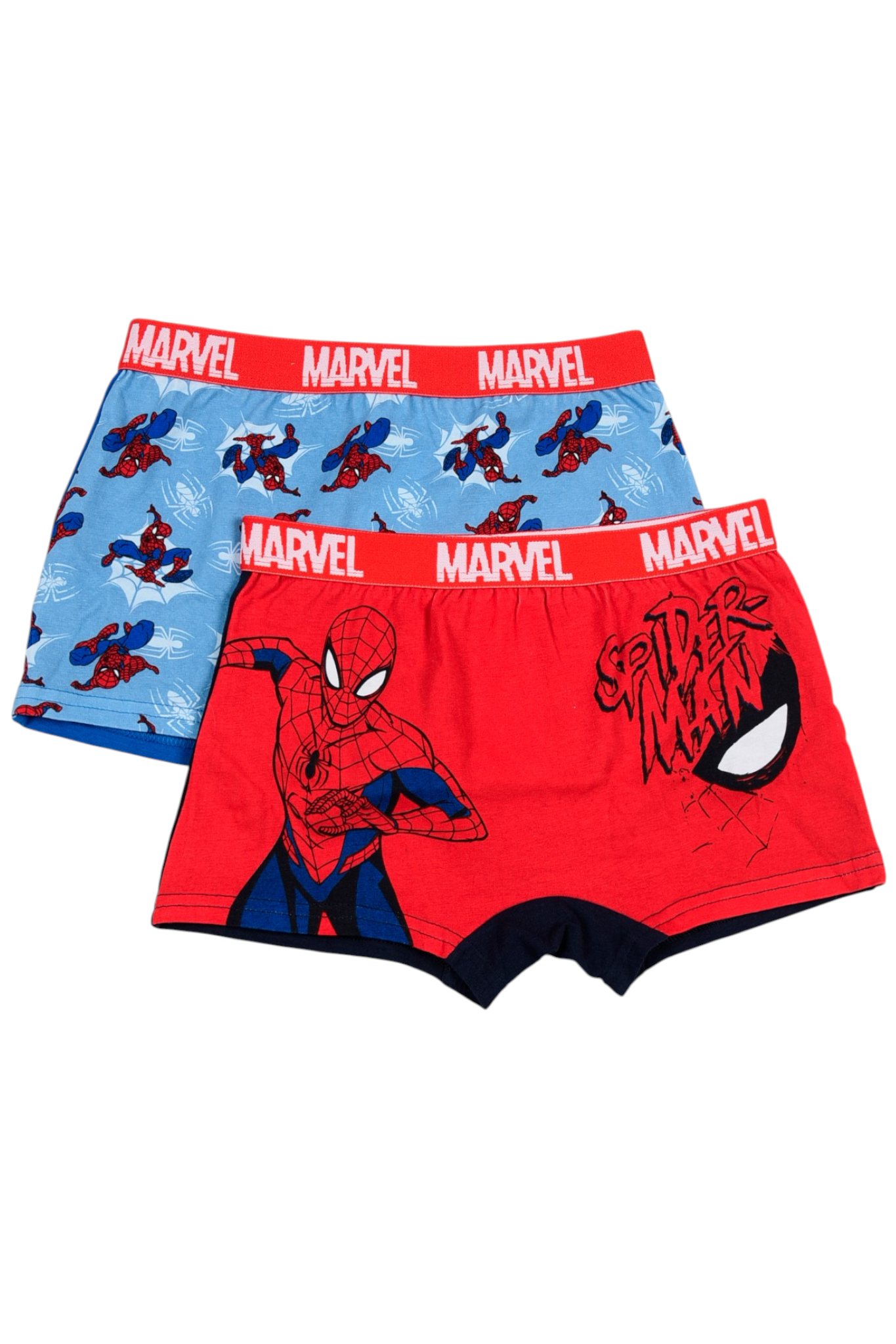 Boxer Set 2 Pezzi Spiderman MARVEL Mutande in Cotone 3/8 Anni - Ez30039/1