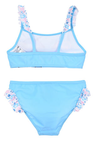 Costume da Bagno Stitch DISNEY Bikini Mare Due Pezzi Top e Slip Bambina - Ez18070azzurro