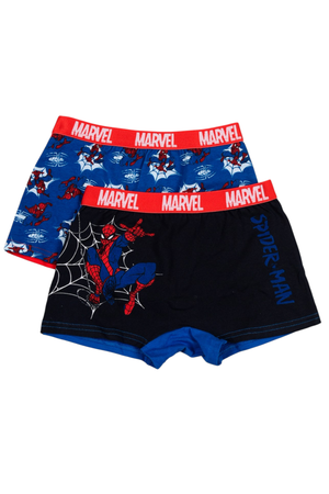 Boxer Set 2 Pezzi Spiderman MARVEL Mutande in Cotone 3/8 Anni - Ez30039/2
