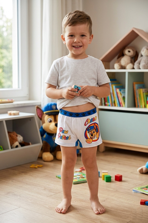 Boxer Set 2 Pezzi Paw Patrol Mutande in Cotone 3/6 Anni - Ez30028/1