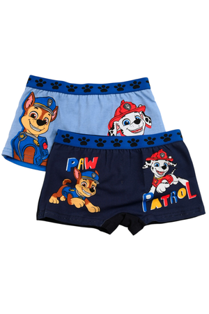 Boxer Set 2 Pezzi Paw Patrol Mutande in Cotone 3/6 Anni - Ez30028/2