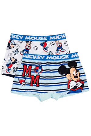 Boxer Set 2 Pezzi Topolino DISNEY Mutande in Cotone 3/6 Anni - Ez30026/2