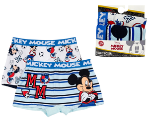 Boxer Set 2 Pezzi Topolino DISNEY Mutande in Cotone 3/6 Anni - Ez30026/2