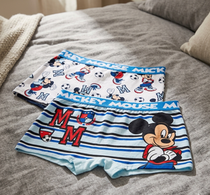 Boxer Set 2 Pezzi Topolino DISNEY Mutande in Cotone 3/6 Anni - Ez30026/2