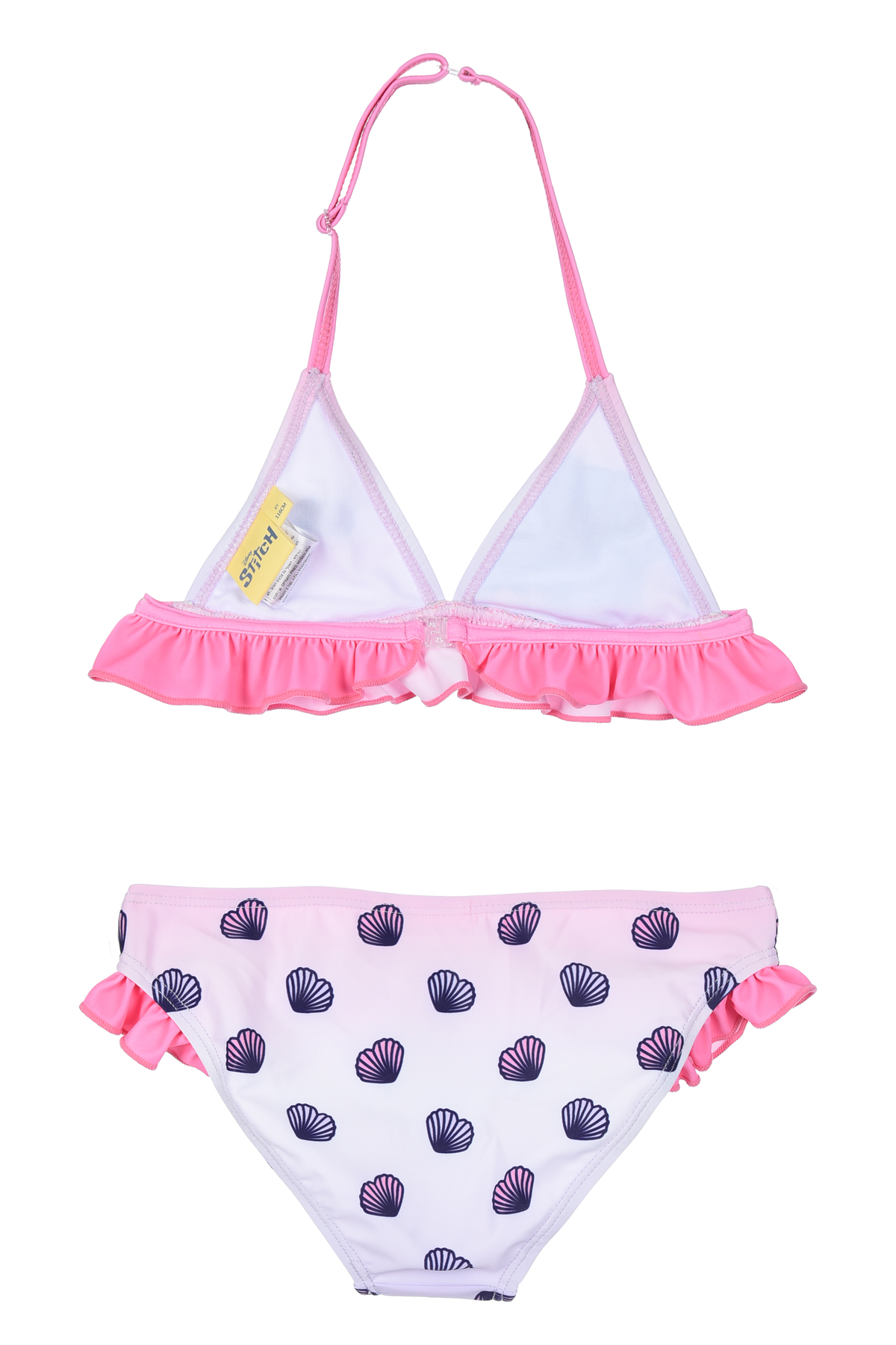 Costume da Bagno Stitch DISNEY Bikini Mare 2 Pezzi Top e Slip Bambina - Ez18072rosa