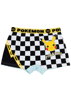 Boxer Set 2 Pezzi Pikachu Pokemon Mutande in Cotone 4/10 Anni - Ez30003/2