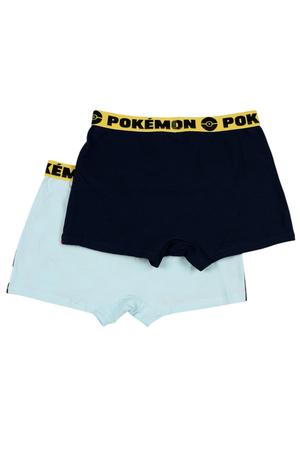 Boxer Set 2 Pezzi Pikachu Pokemon Mutande in Cotone 4/10 Anni - Ez30003/2