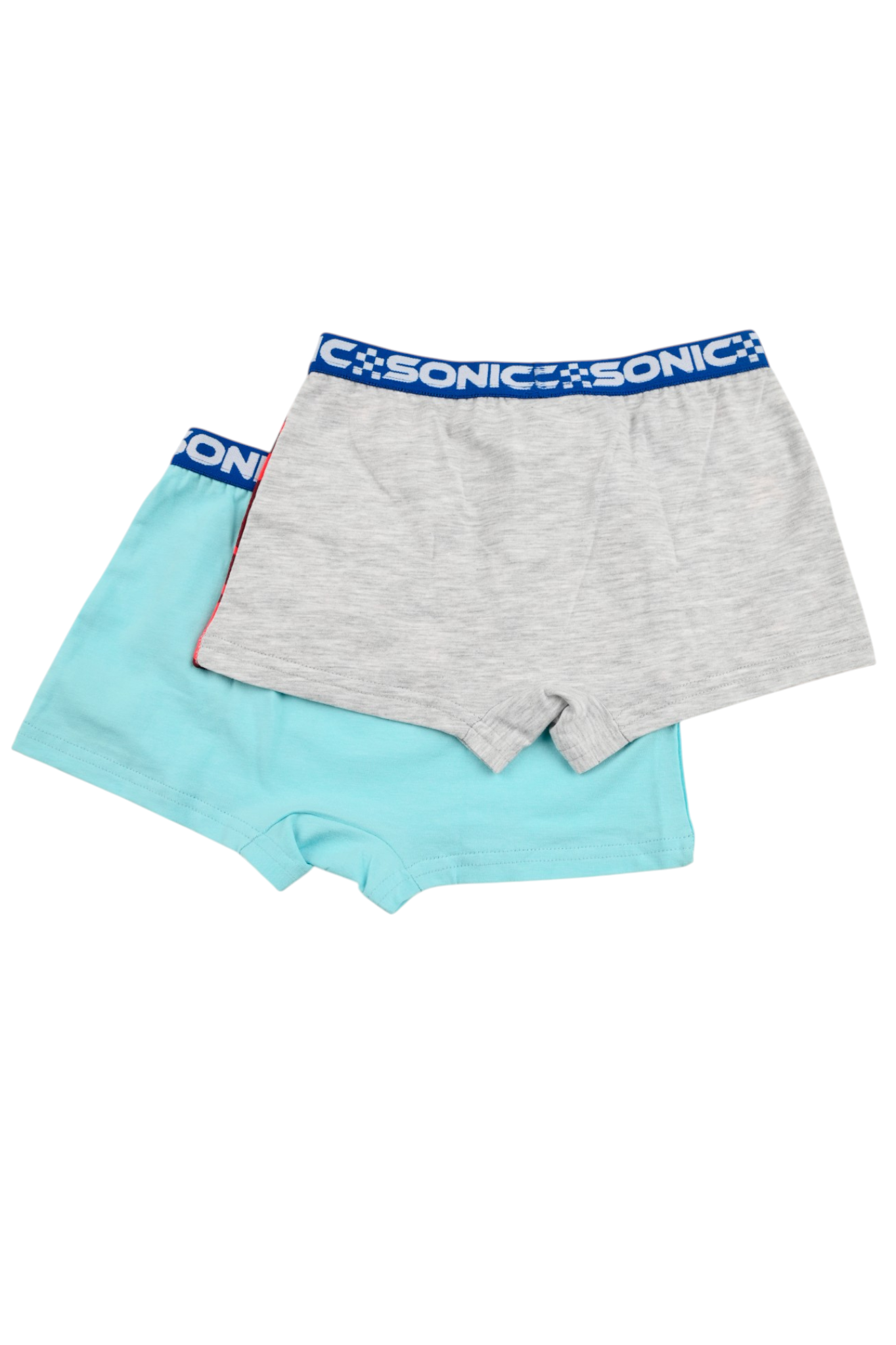 Boxer Set 2 Pezzi Sonic Mutande in Cotone 4/10 Anni - Ez30034/2