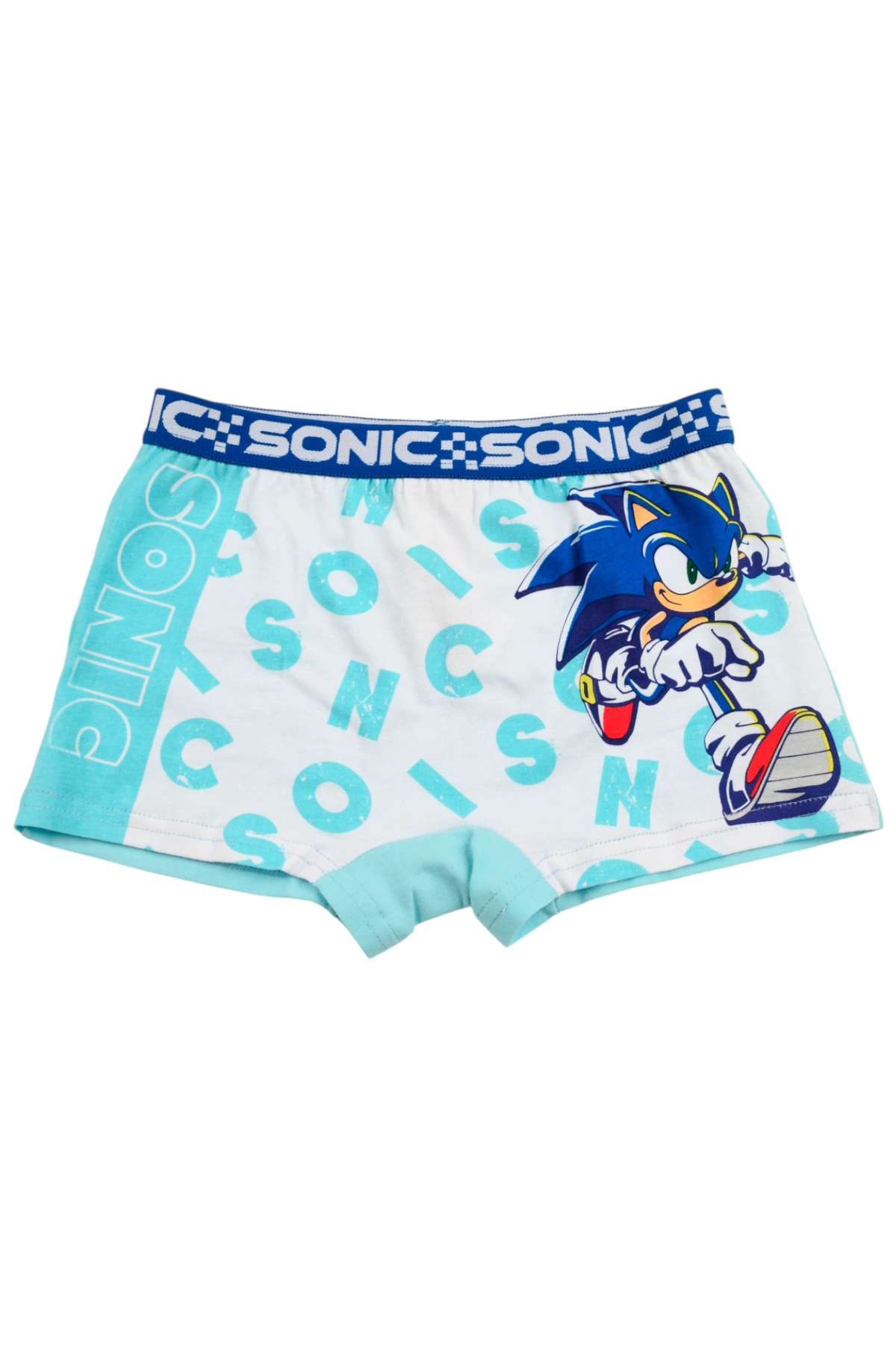 Boxer Set 2 Pezzi Sonic Mutande in Cotone 4/10 Anni - Ez30034/2