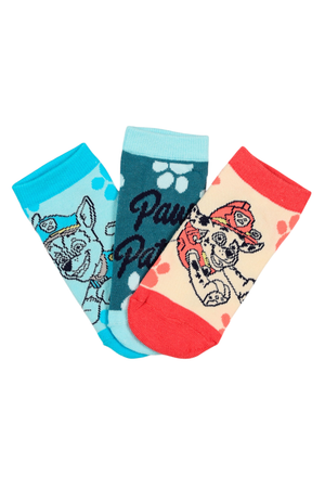 Calzini Paw Patrol in Misto Cotone 3 Paia Assortiti 23/34 - Ez06032/1