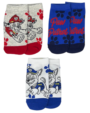 Calzini Paw Patrol in Misto Cotone 3 Paia Assortiti 23/34- Ez06032/2