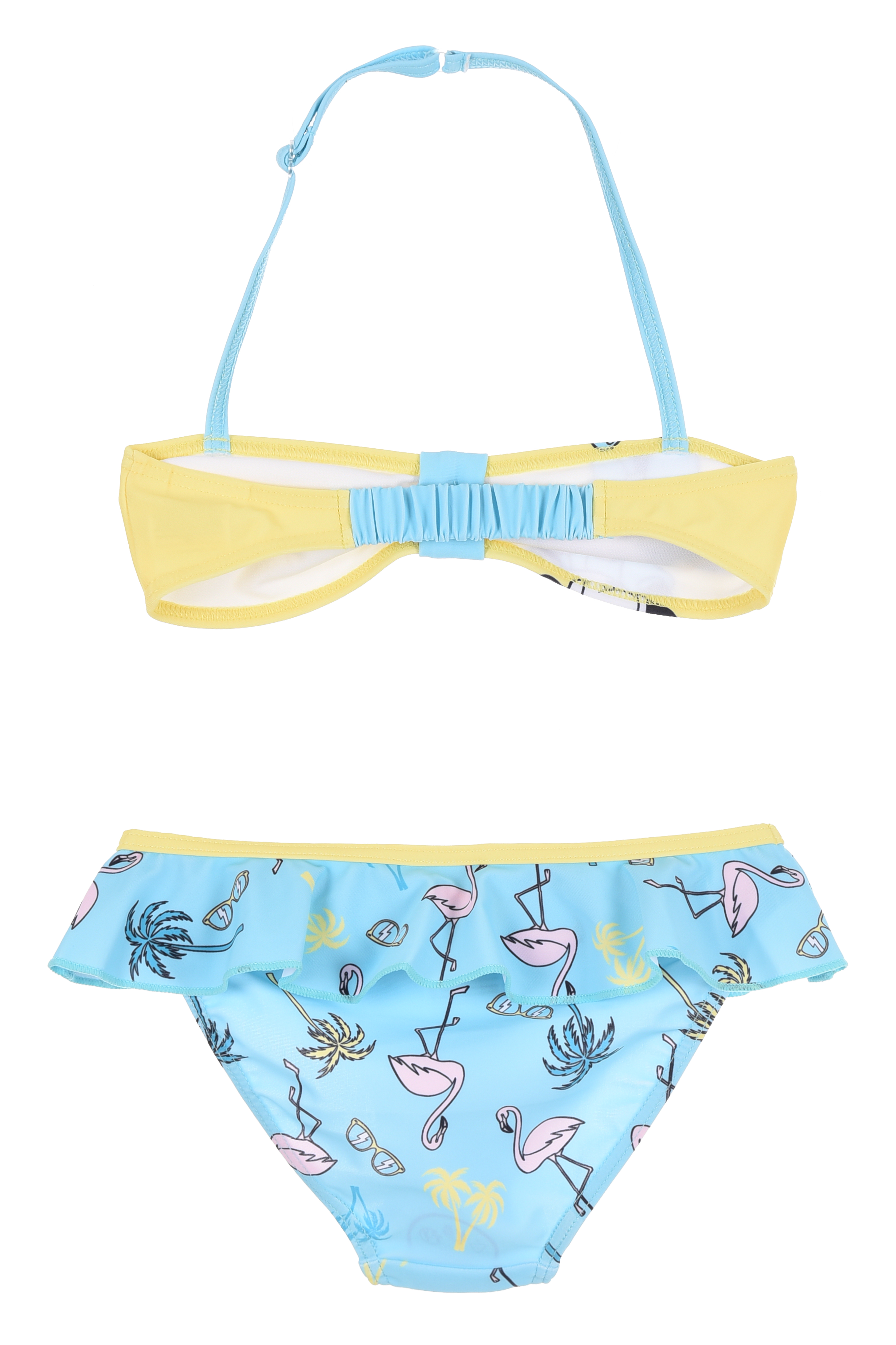 Costume da Bagno Minnie DISNEY 2 Pezzi Bikini Mare Top e Slip Bambina - Ez18102celeste