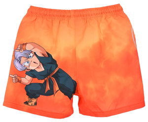 Costume da Bagno Dragon Ball Super Modello Pantaloncini Mare Bermuda Bambini - Ez18119arancio
