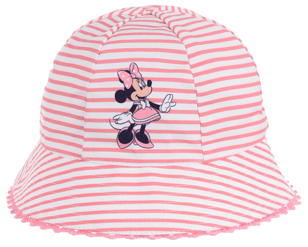 Cappello Minnie DISNEY Berretto Modello Alla Pescatora Bucket Bambina - Ez45006rosa