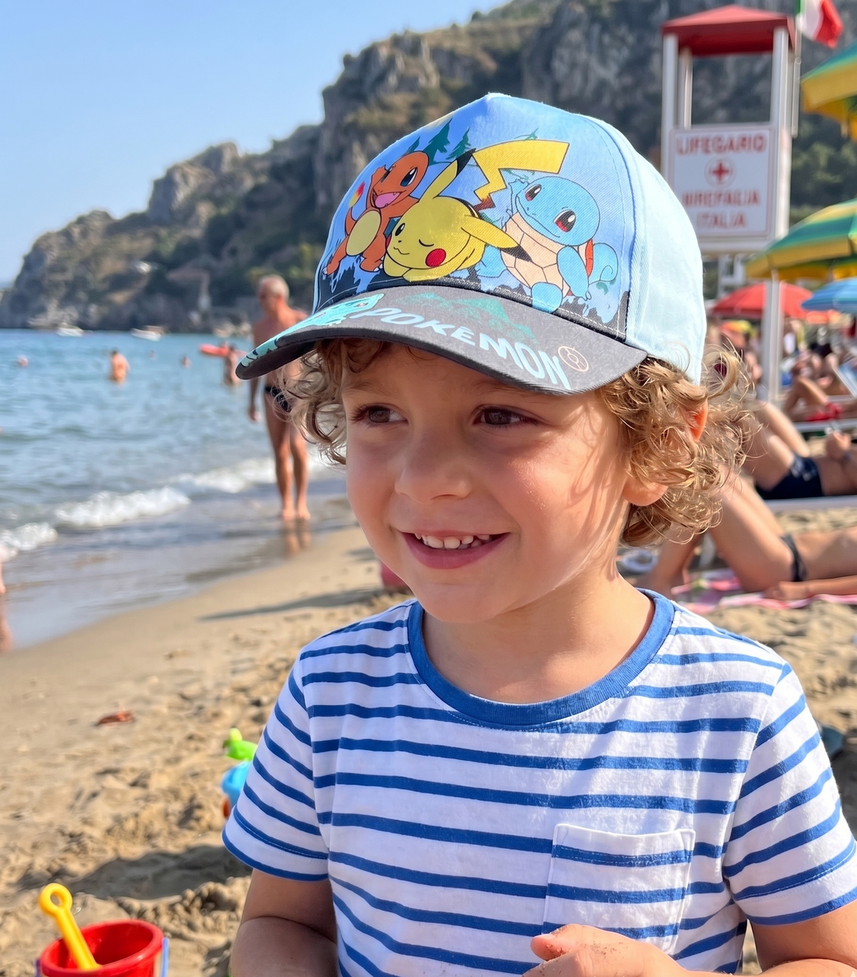 Cappello Pikachu Pokémon con Visiera Berretto Estivo Regolabile Bambino - Ez40006celeste