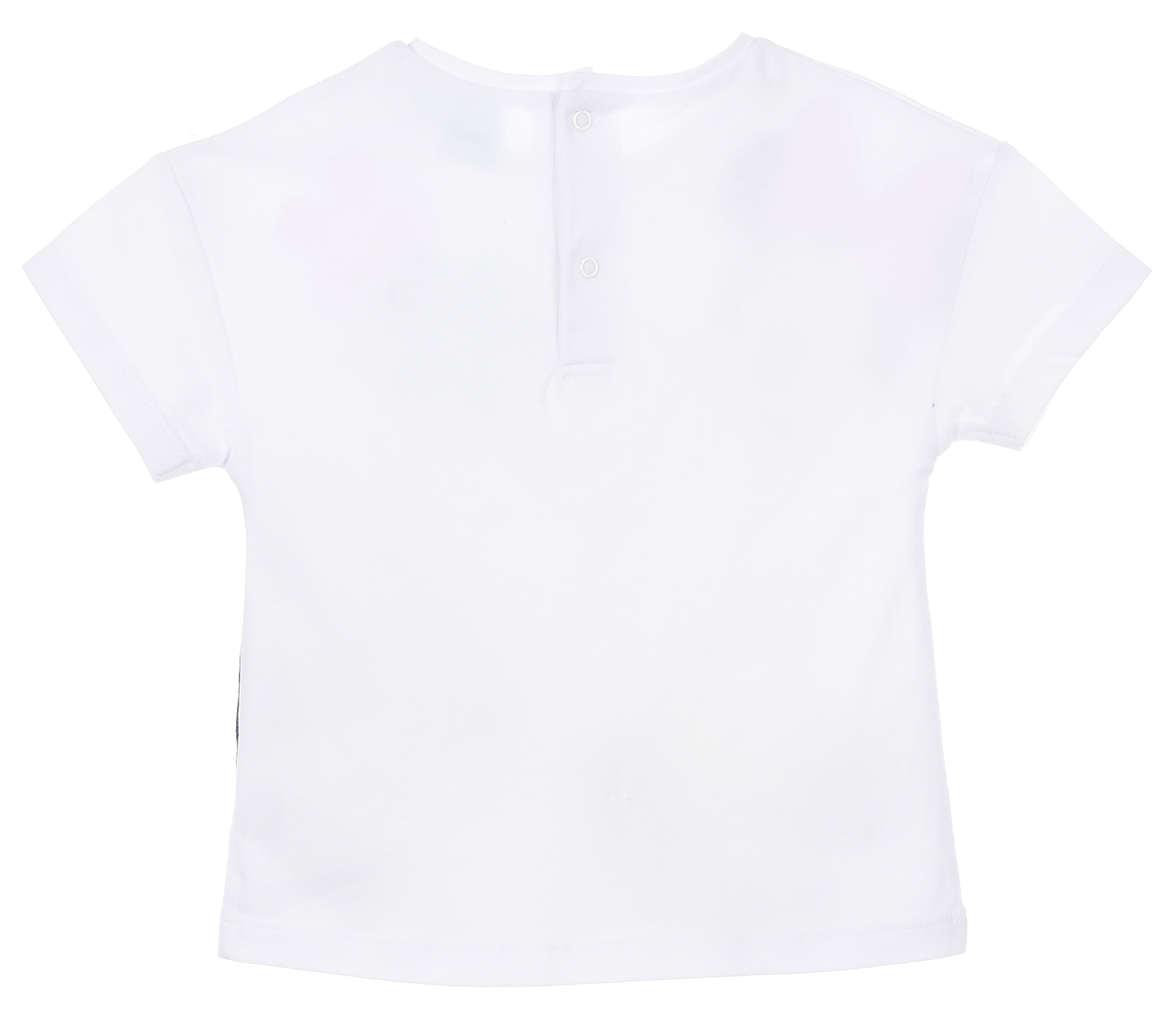 T-Shirt Maniche Corte Minnie DISNEY Maglietta 100% Cotone Dettagli Glitter Neonata - Ez00008bianco