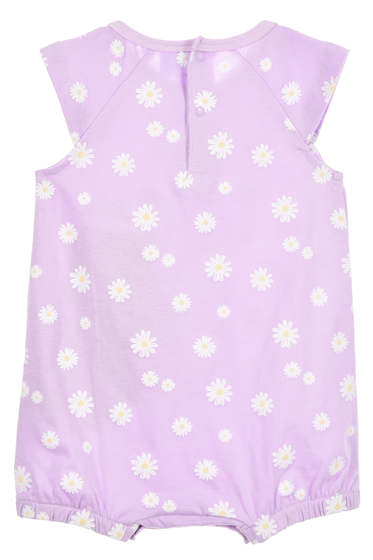 Pagliaccetto Stitch DISNEY Body Smanicato 100% Cotone Neonata - Ez00001lilla