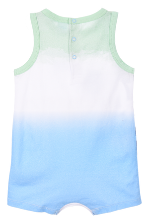 Pagliaccetto Topolino DISNEY Body Smanicato 100% Cotone Neonato - Ez00010blu