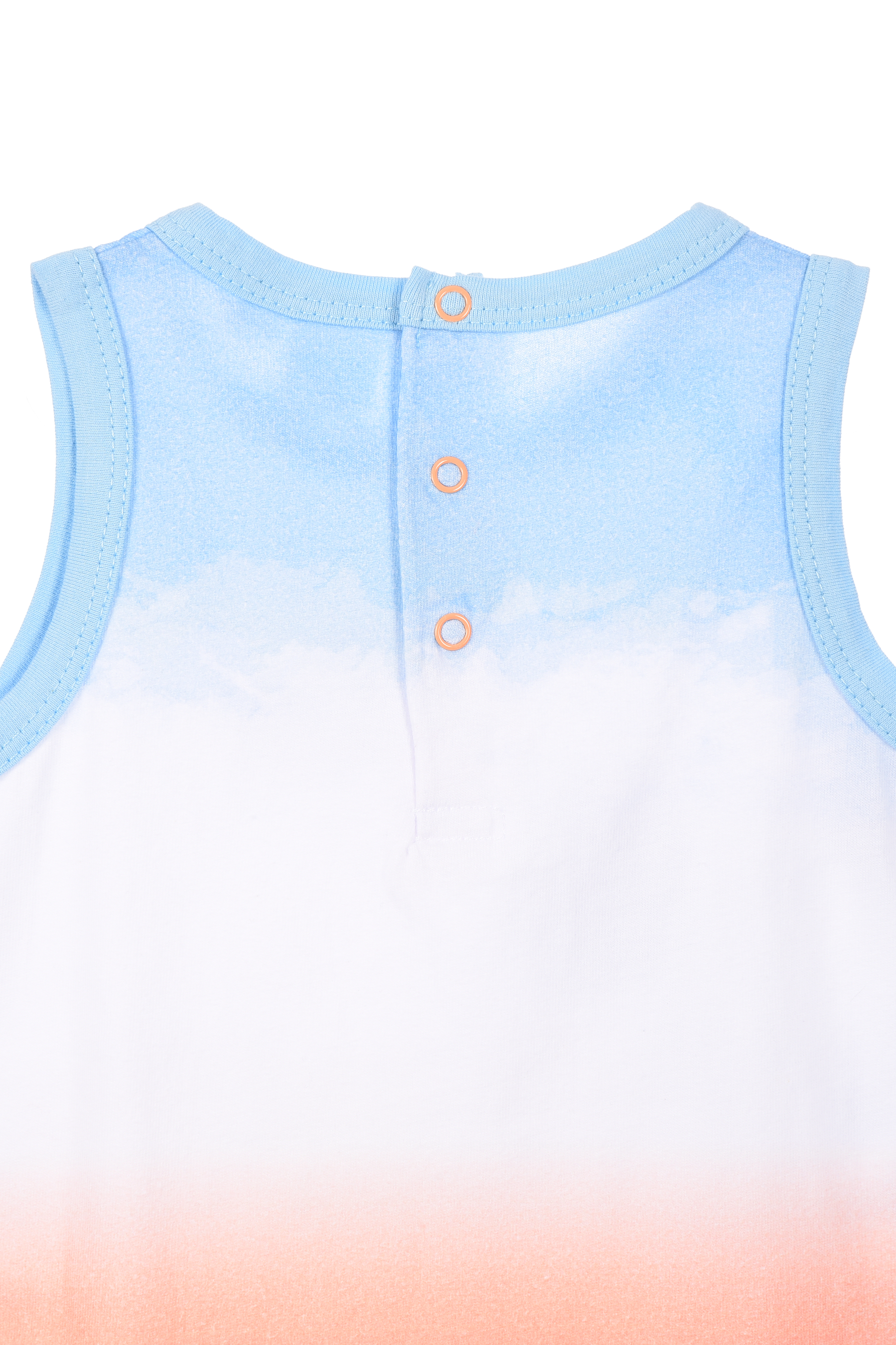 Pagliaccetto Topolino DISNEY Body Smanicato 100% Cotone Neonato - Ez00010arancio