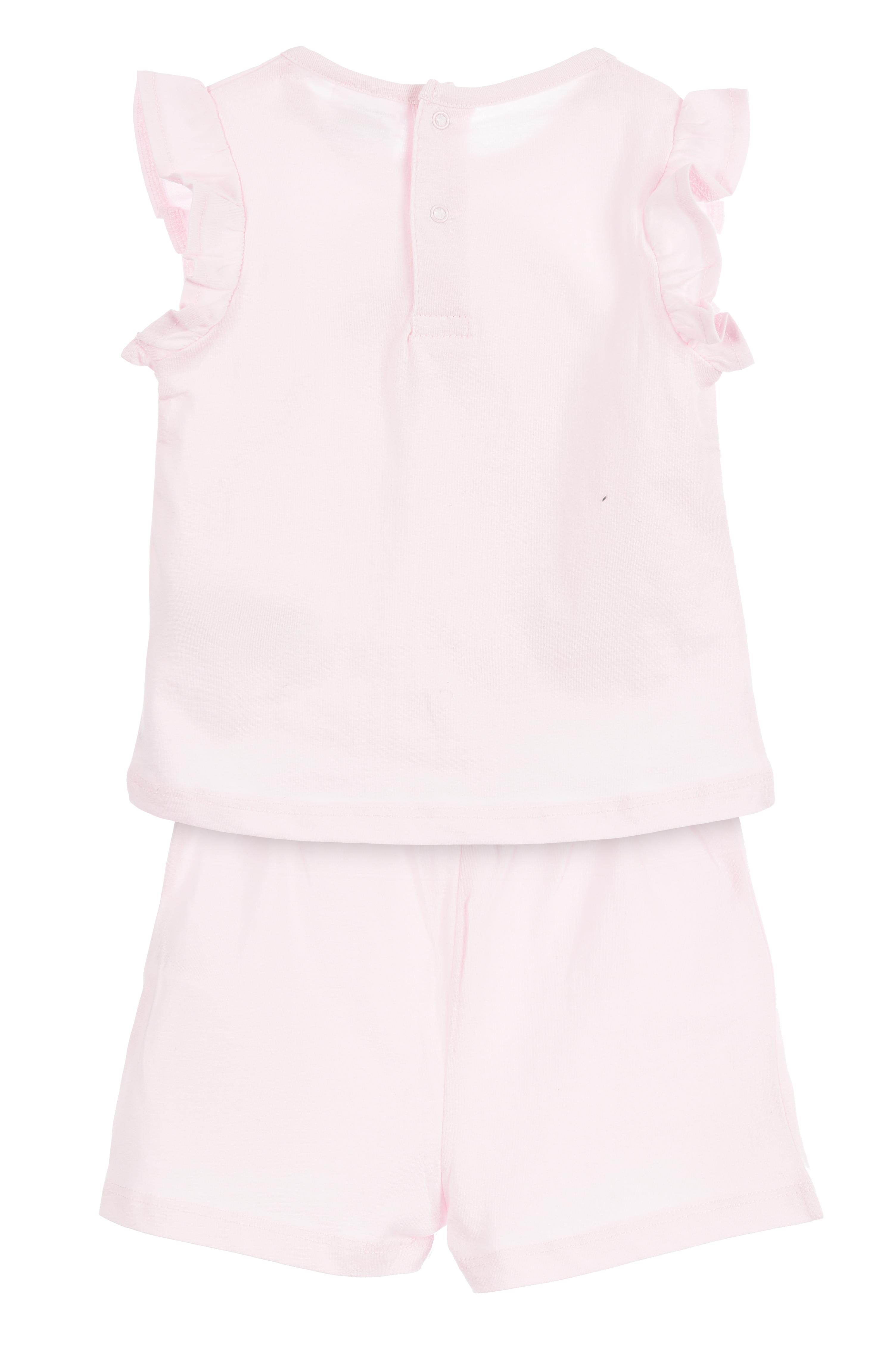 Completo Hello Kitty Sanrio 2 Pezzi Canotta e Shorts in Cotone Neonata - Ez00017rosa