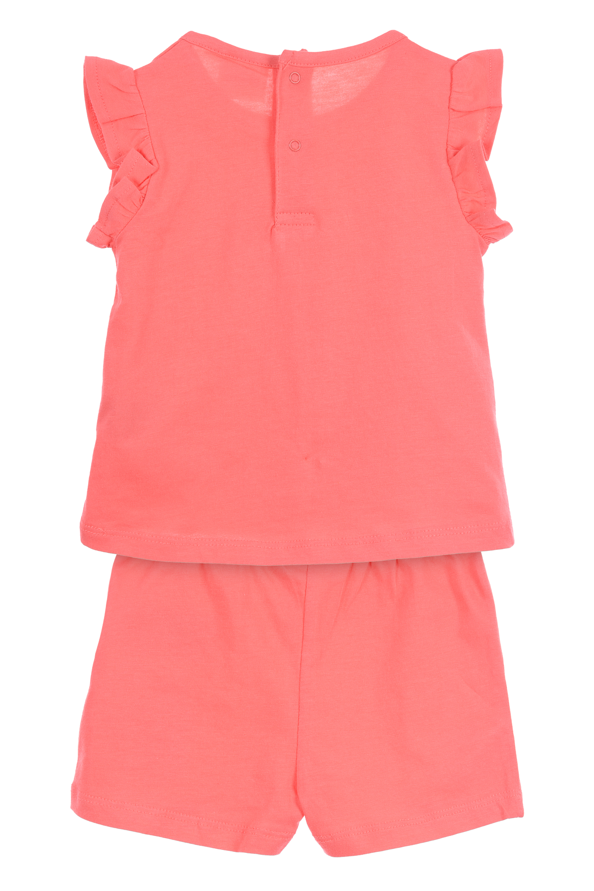 Completo Hello Kitty Sanrio 2 Pezzi Canotta e Shorts in Cotone Neonata - Ez00017rosso