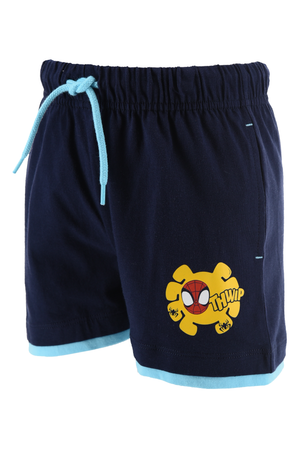 Completo Spidey MARVEL 2 Pezzi Canotta e Bermuda in Cotone Bambino - Ez10159azzurro