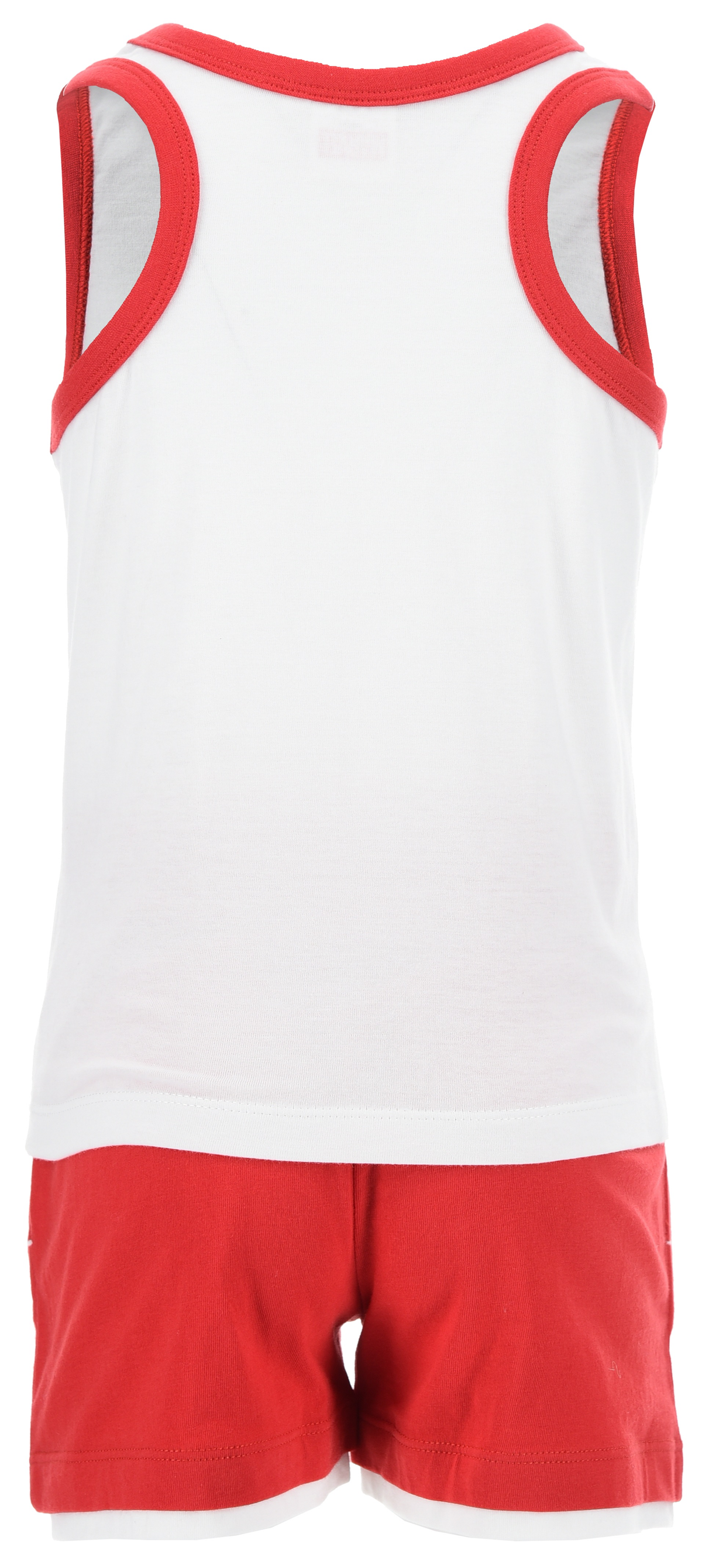 Completo Spidey MARVEL 2 Pezzi Canotta e Bermuda in Cotone Bambino - Ez10159bianco