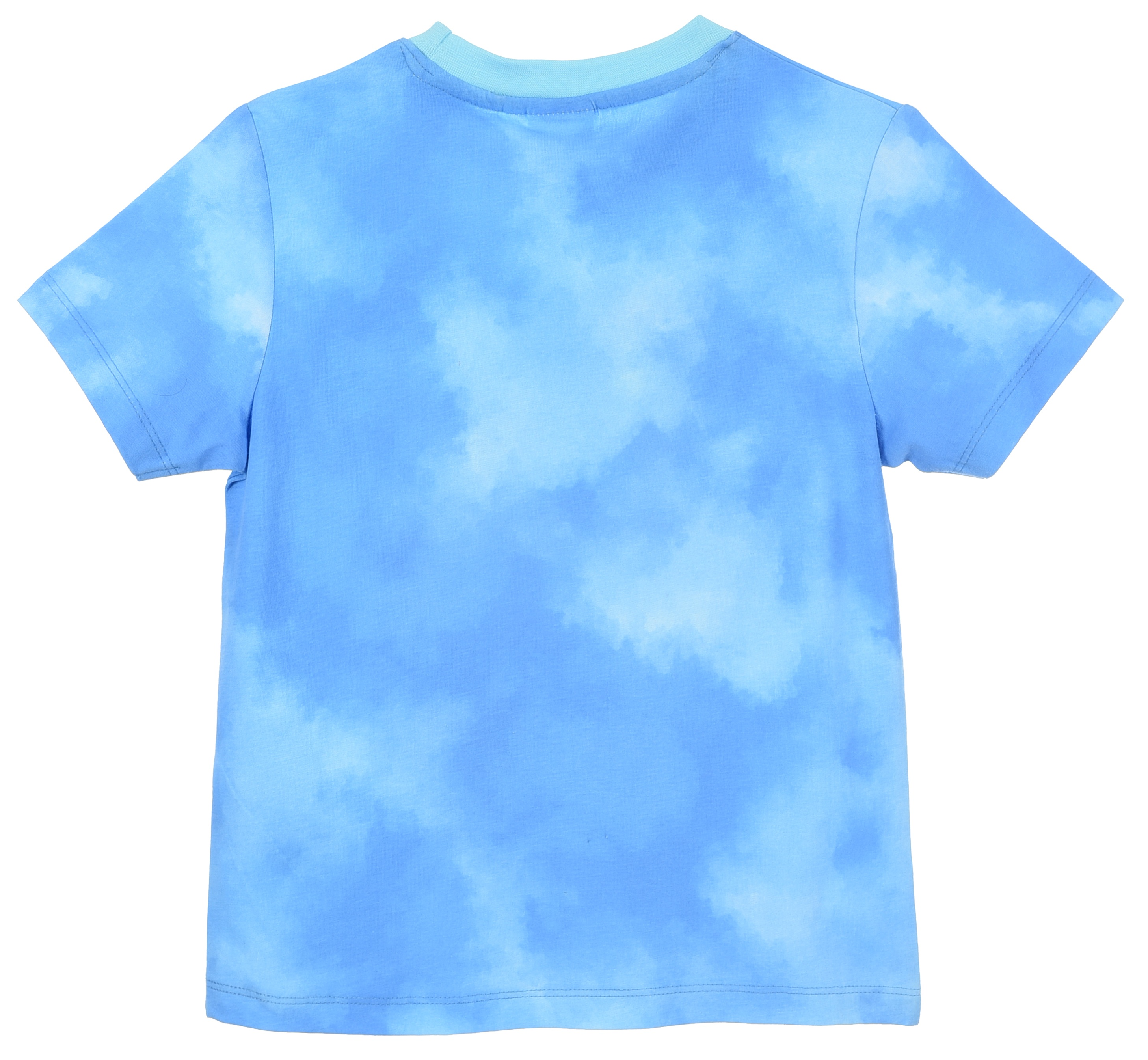 T-Shirt Avengers MARVEL Maniche Corte Maglietta Tie-Dye 100% Cotone Bambino - Ez10151azzurro