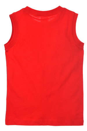 Canotta Avengers MARVEL Bambino Smanicata 100% Cotone con Stampa Frontale - Ez10094rosso