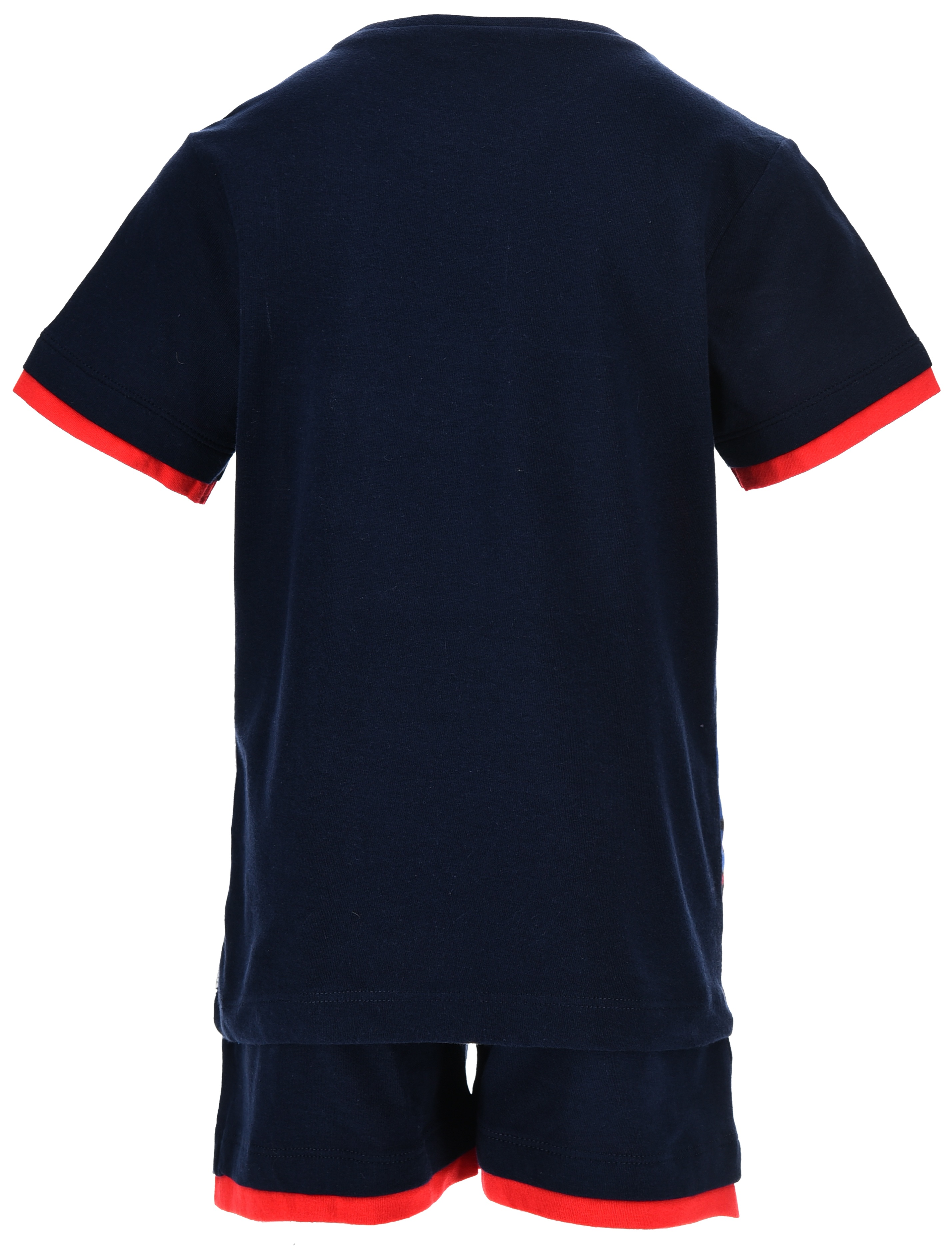 Completo Avengers MARVEL 2 Pezzi T-Shirt e Bermuda in Cotone Bambino - Ez10224navy