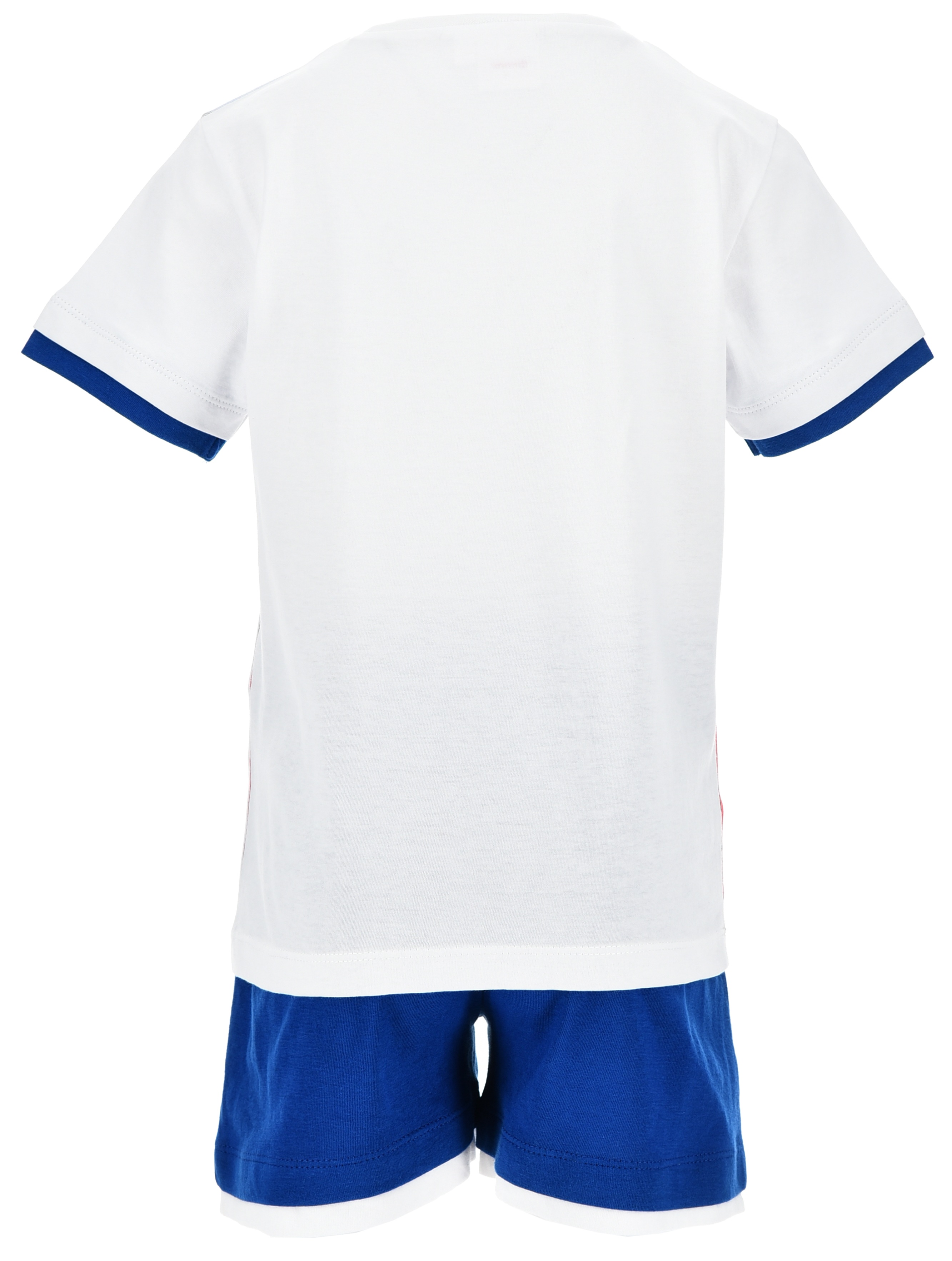 Completo Avengers MARVEL 2 Pezzi T-Shirt e Bermuda in Cotone Bambino - Ez10224bianco