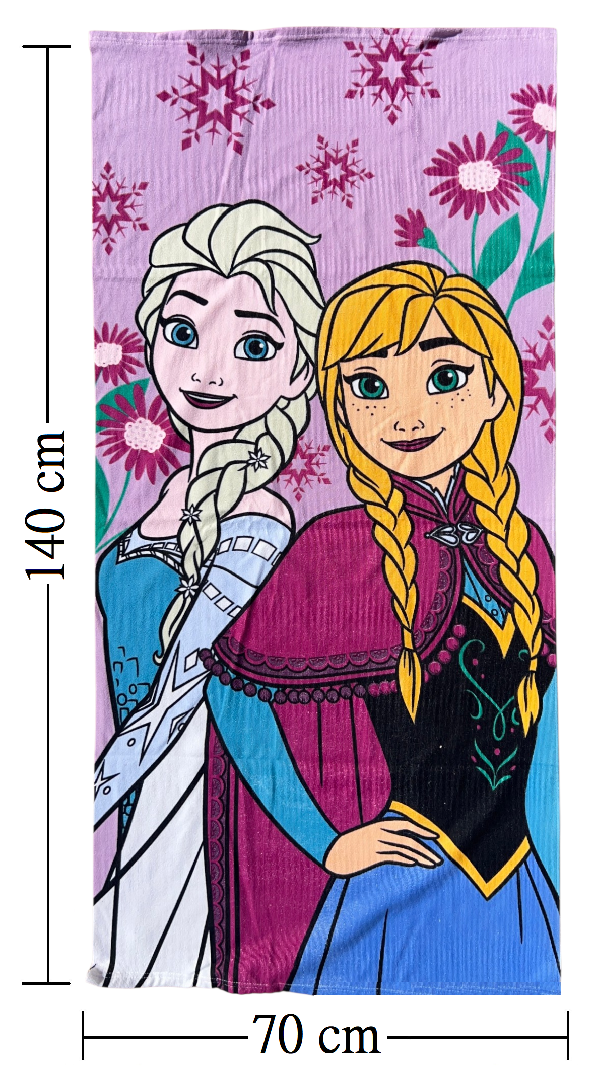 Telo Mare Frozen DISNEY Asciugamano per Bambini in Microfibra CM 140x70 - Fro2082