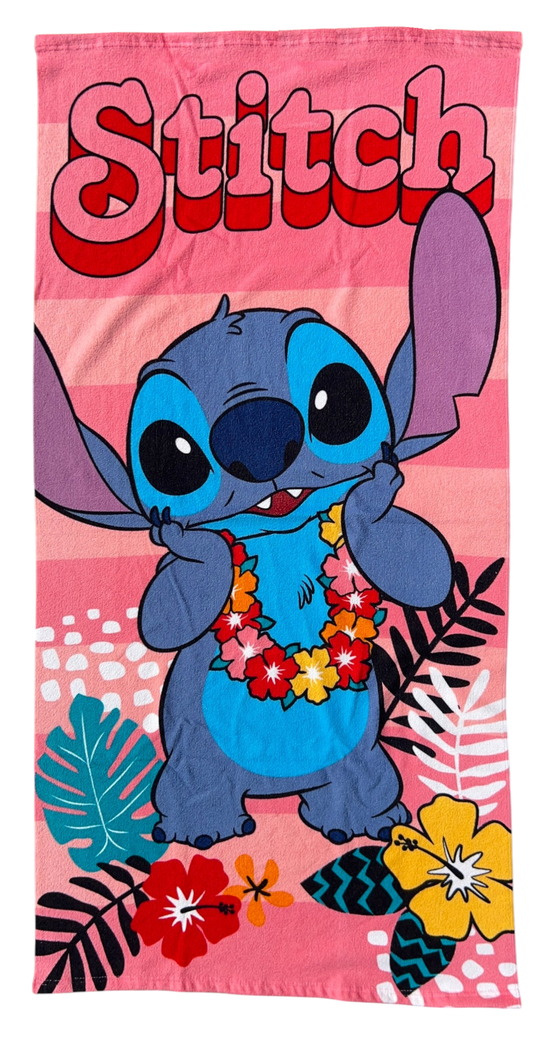 Telo Mare Stitch DISNEY Asciugamano per Bambini in Microfibra CM 140x70 - Sti1719