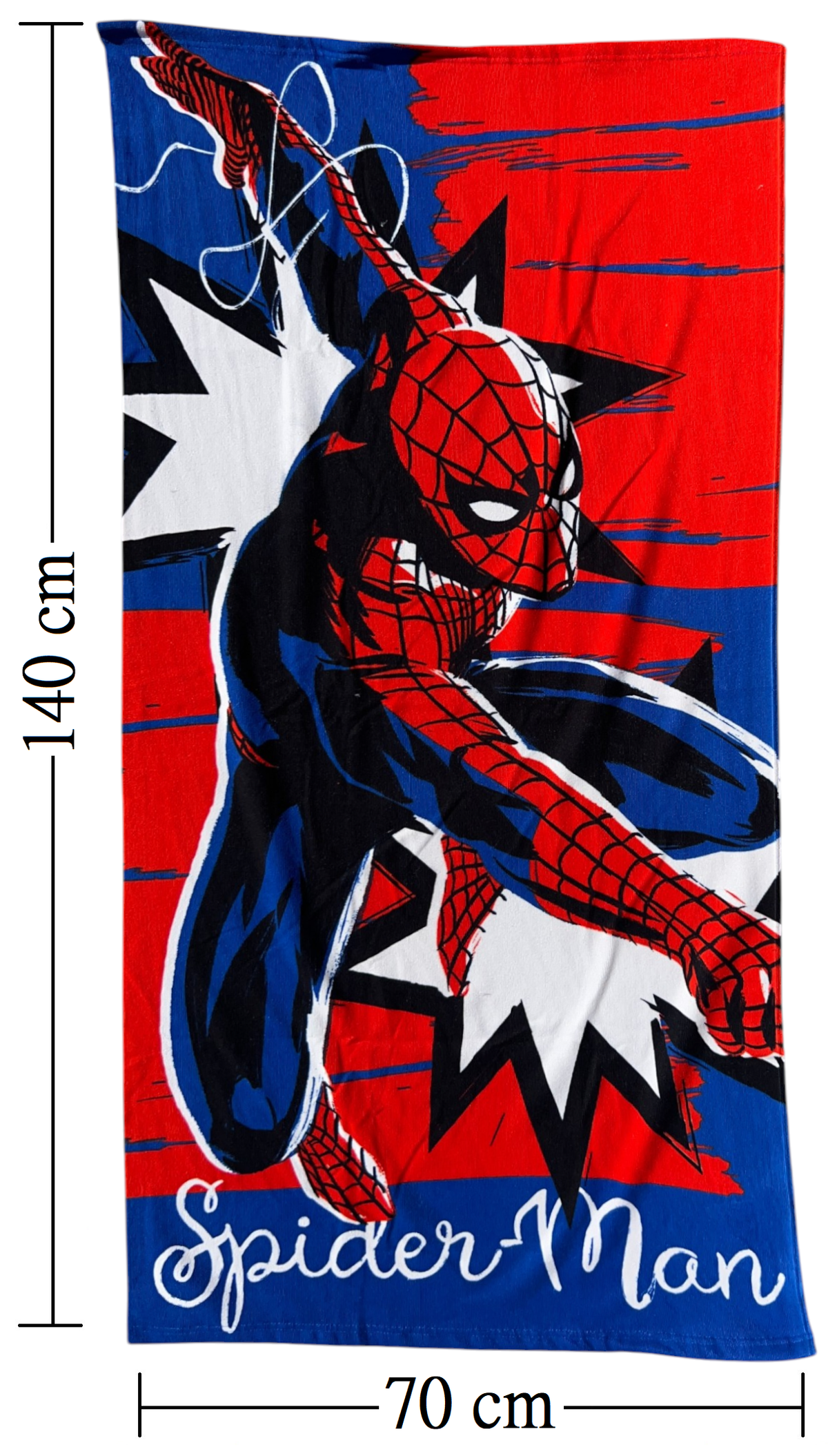 Telo Mare Spiderman MARVEL Asciugamano per Bambini in Microfibra CM 140x70 - Spm1715