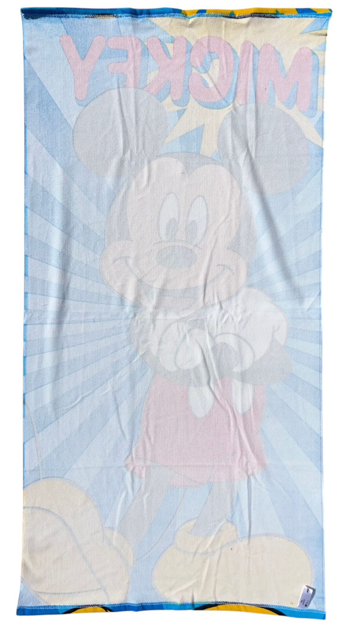 Telo Mare Topolino DISNEY Asciugamano per Bambini in Microfibra CM 140x70 - Mic1709