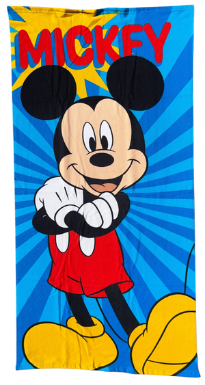 Telo Mare Topolino DISNEY Asciugamano per Bambini in Microfibra CM 140x70 - Mic1709
