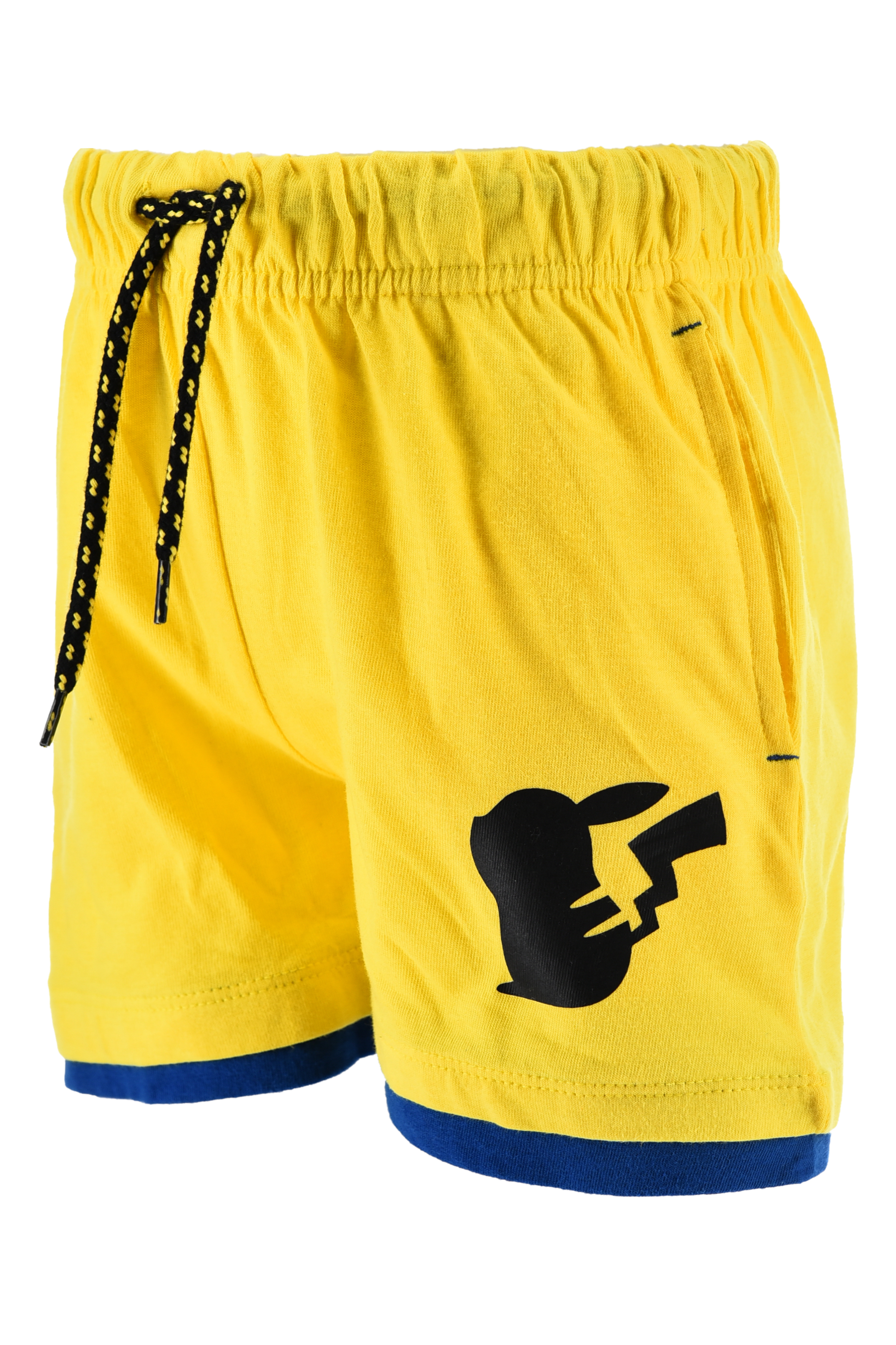Completo Pikachu Pokémon 2 Pezzi T-Shirt e Bermuda in Cotone Bambino - Ez10225blu
