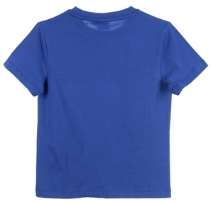 T-Shirt Sonic the Hedgehog Maniche Corte Maglietta 100% Cotone Bambino - Ez10143blu