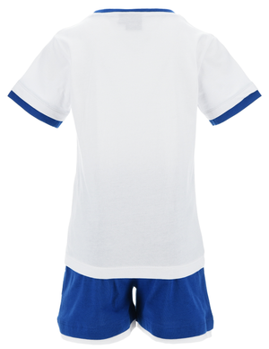 Completo Sonic the Hedgehog 2 Pezzi T-Shirt e Bermuda in Cotone Bambino - Ez10226bianco