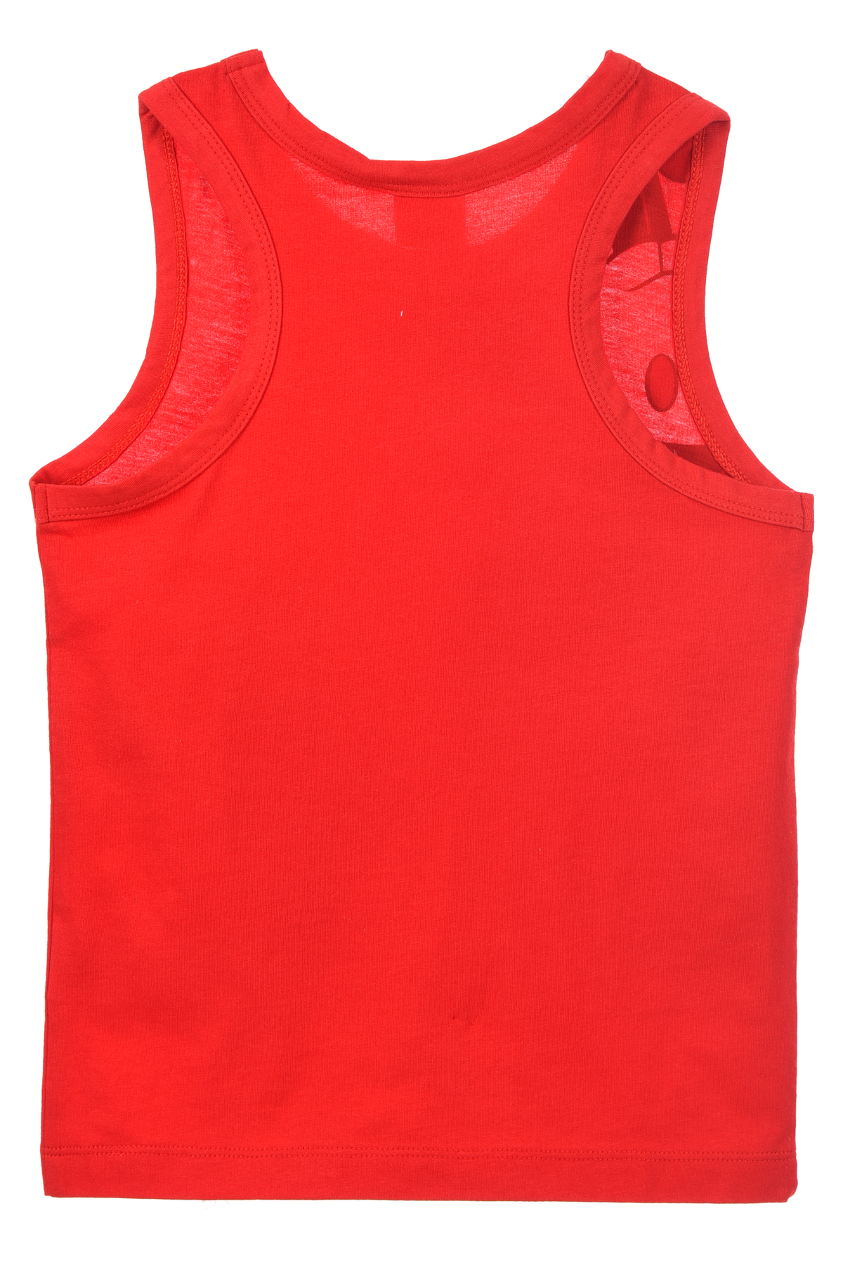 Canotta Topolino DISNEY Bambino Smanicata 100% Cotone con Stampa Frontale - Ez10158rosso