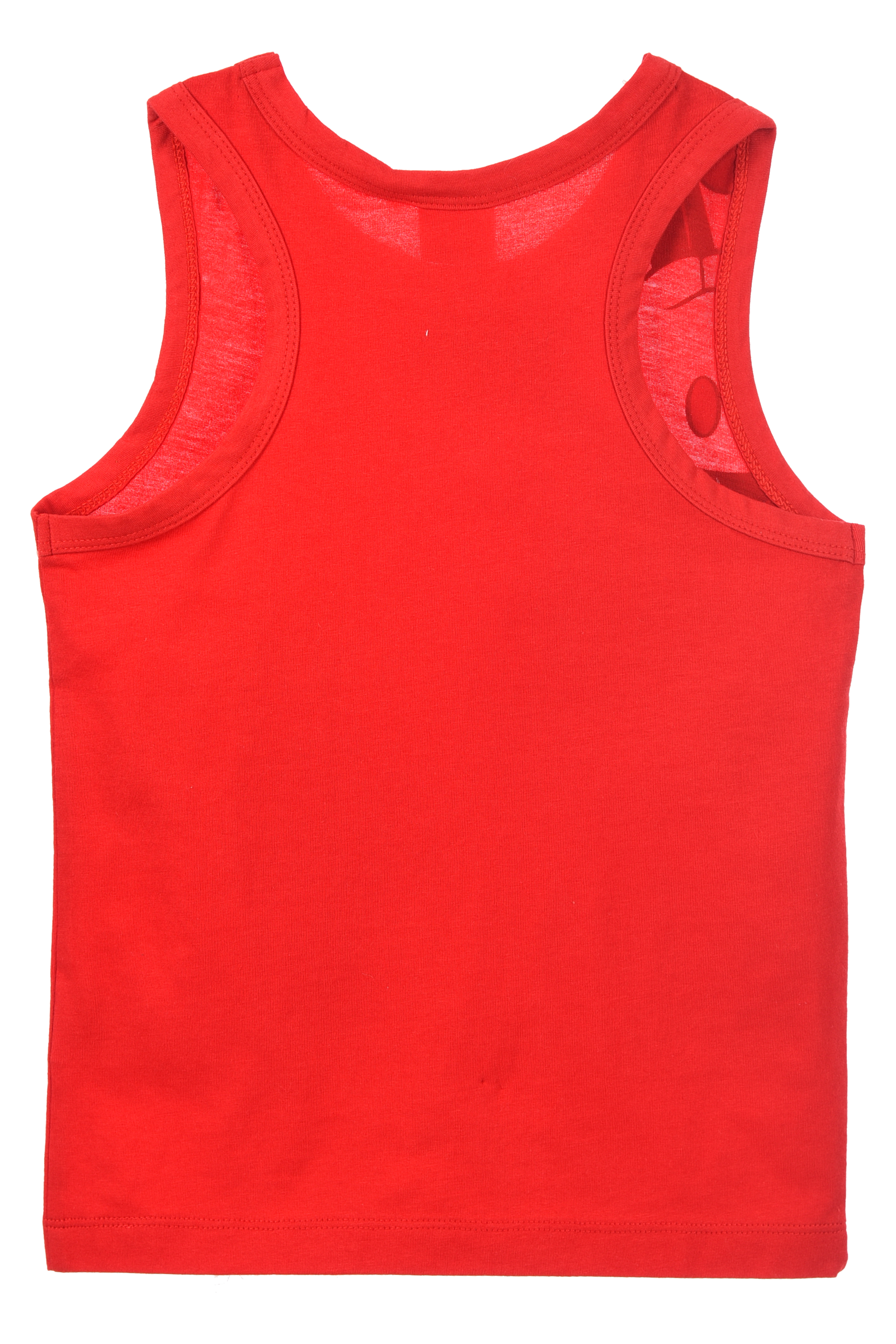 Canotta Topolino DISNEY Bambino Smanicata 100% Cotone con Stampa Frontale - Ez10158rosso