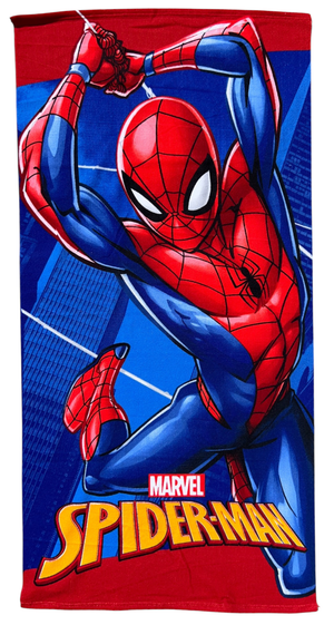 Telo Mare Spiderman MARVEL Asciugamano per Bambini in Microfibra CM 140x70 - Je14184ad