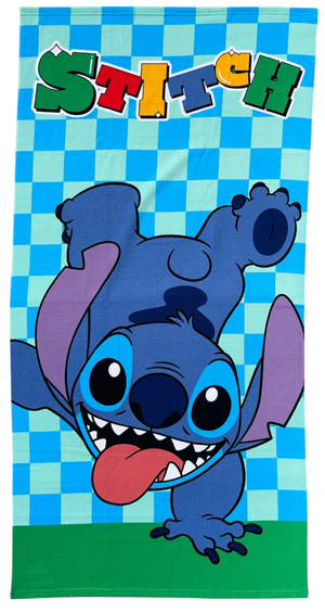 Telo Mare Stitch DISNEY Asciugamano per Bambini in Microfibra CM 140x70 - Je14186ad